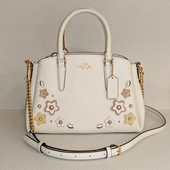 Coach Handbags - COACH Mini Sage Carryall w/Leather Appliques